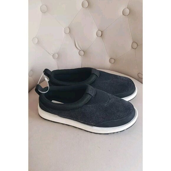 NEW UGG MEN'S TASMAN IOE INDOOR/ OUTDOOR SLIPPERS BLACK SZ 10 - Picture 4 of 7